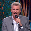 Denis Brogniart lors de la finale de "Koh-Lanta Fidji" (TF1) vendredi 15 décembre 2017.