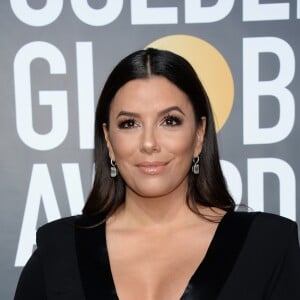 Eva Longoria (robe Genny) lors des Golden Globes Awards à Beverly Hills, Los Angeles, le 7 janvier 2018.