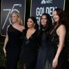 Reese Witherspoon, Eva Longoria, Salma Hayek et Ashley Judd lors des Golden Globes Awards à Beverly Hills, Los Angeles, le 7 janvier 2018.