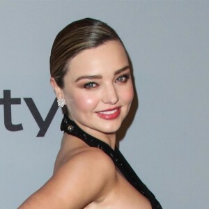 Miranda Kerr, enceinte - After-party des Golden Globes organisée par Warner Bros. Pictures et InStyle. Beverly Hills, Los Angeles, le 7 janvier 2018.