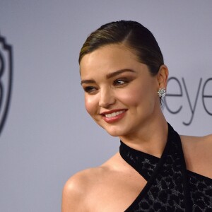 Miranda Kerr, enceinte - After-party des Golden Globes organisée par Warner Bros. Pictures et InStyle. Beverly Hills, Los Angeles, le 7 janvier 2018.