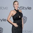 Miranda Kerr, enceinte - After-party des Golden Globes organisée par Warner Bros. Pictures et InStyle. Beverly Hills, Los Angeles, le 7 janvier 2018.