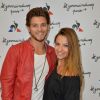 Rayane Bensetti et Denitsa Ikonomova - Inauguration de la nouvelle boutique du coq sportif à Saint Germain à Paris le 21 septembre 2016. © Coadic Guirec/Bestimage/