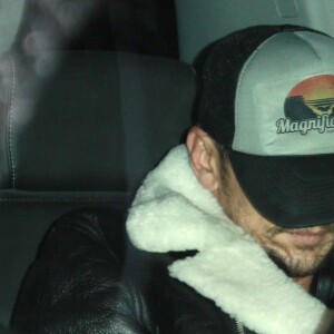 James Franco arrive à l'aéroport de New York (JFK), le 8 janvier 2018.