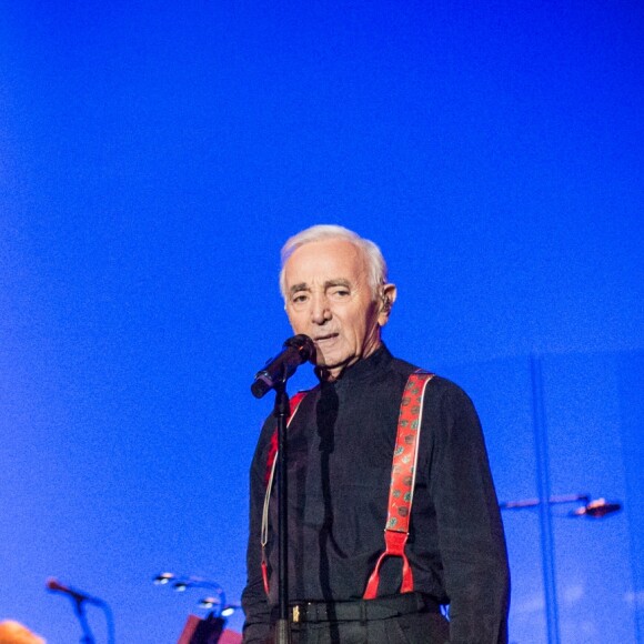 Exclusif - Concert de Charles Aznavour à l'Accorhotels Arena à Paris, le 13 décembre 2017 © Cyril Moreau / Bestimage