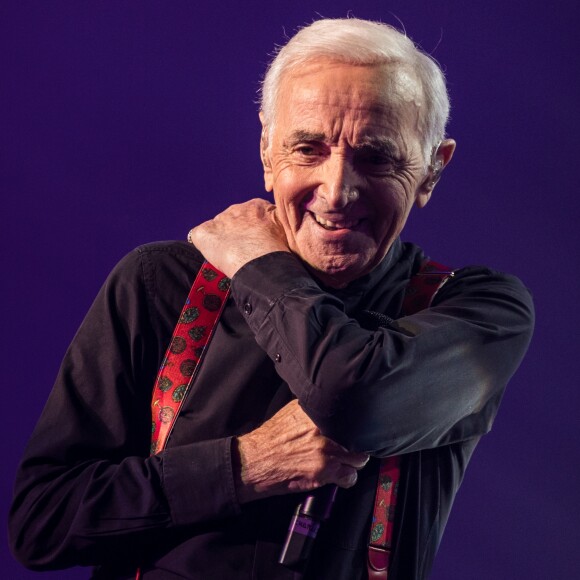 Exclusif - Concert de Charles Aznavour à l'Accorhotels Arena à Paris, le 13 décembre 2017 © Cyril Moreau / Bestimage