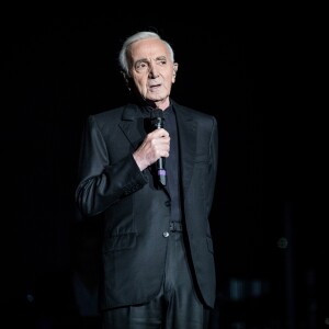 Exclusif - Concert de Charles Aznavour à l'Accorhotels Arena à Paris, le 13 décembre 2017 © Cyril Moreau / Bestimage