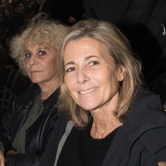 Exclusif - Claire Chazal - Concert de Charles Aznavour à l'Accorhotels Arena à Paris, le 13 décembre 2017 © Cyril Moreau / Bestimage