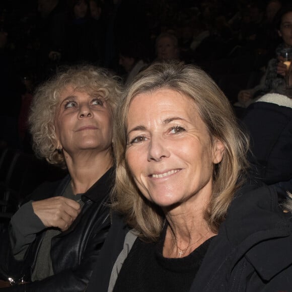 Exclusif - Claire Chazal - Concert de Charles Aznavour à l'Accorhotels Arena à Paris, le 13 décembre 2017 © Cyril Moreau / Bestimage