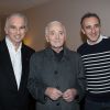 Exclusif - Alain Terzian et Elie Semoun - Concert de Charles Aznavour à l'Accorhotels Arena à Paris, le 13 décembre 2017 © Cyril Moreau / Bestimage