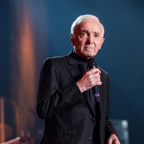 Exclusif - Concert de Charles Aznavour à l'Accorhotels Arena à Paris, le 13 décembre 2017 © Cyril Moreau / Bestimage