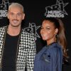Le chanteur français M. Pokora (Matt Pokora) et sa compagne la chanteuse américaine Christina Milian - 19ème édition des NRJ Music Awards à Cannes le 4 novembre 2017. © Rachid Bellak/Bestimage