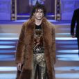 Roberto Rossellini (fils d'Isabella Rossellini) - Défilé Dolce &amp; Gabbana lors de la Fashion Week à Milan, Italie, le 13 janvier 2018.