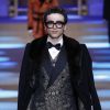 Théodore Ruspoli (fils de l'aristocrate italien Alessandro Ruspoli) - Défilé Dolce & Gabbana lors de la Fashion Week à Milan, Italie, le 13 janvier 2018.