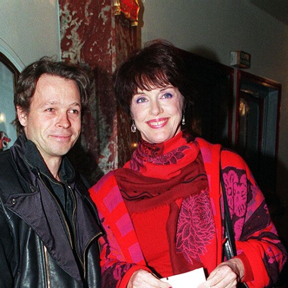Cris Campion et Anny Duperey à Paris, en 1998.