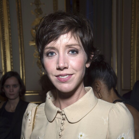 Sara Giraudeau - Soirée des Révélations César 2016 dans les salons de la maison Chaumet place Vendôme à Paris, le 11 janvier 2016.