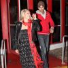 Exclusif - Enrique Iglesias et Anna Kournikova à la sortie d'un restaurant de Miami le 10 janvier 2010.