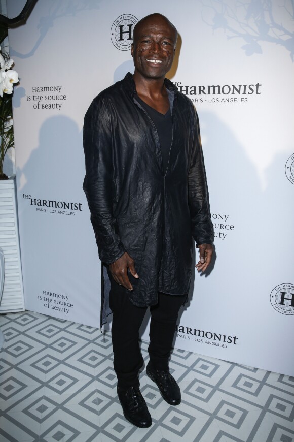 Le chanteur Seal - Soirée de gala "The Harmonist" au Club Albane lors du 70ème Festival International du Film de Cannes, France, le 22 mai 2017.
