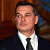 Jean-Raymond Gottlieb, commandant de la Division du Renseignement Intérieur de Monaco et père de Camille Gottlieb, fille de la princesse Stéphanie de Monaco, durant la traditionnelle cérémonie des voeux de la Sûreté Publique de Monaco le 16 janvier 2018. © Bruno Bebert / Bestimage