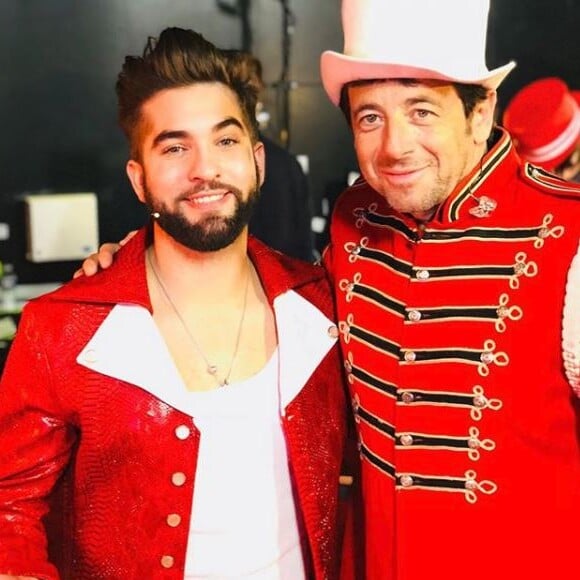 Patrick Bruel et Kendji Girac - Coulisses des Enfoirés 2018,