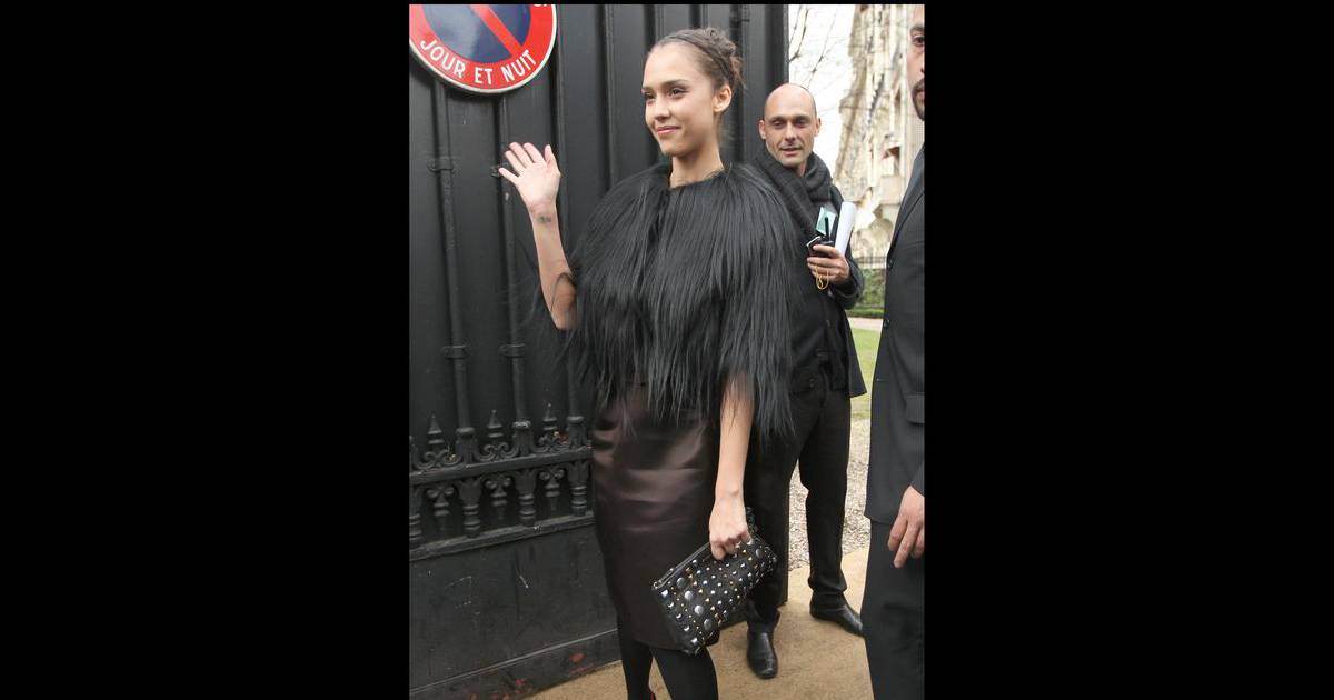 Jessica Alba, une étoile à Paris qui a fait un... fashion