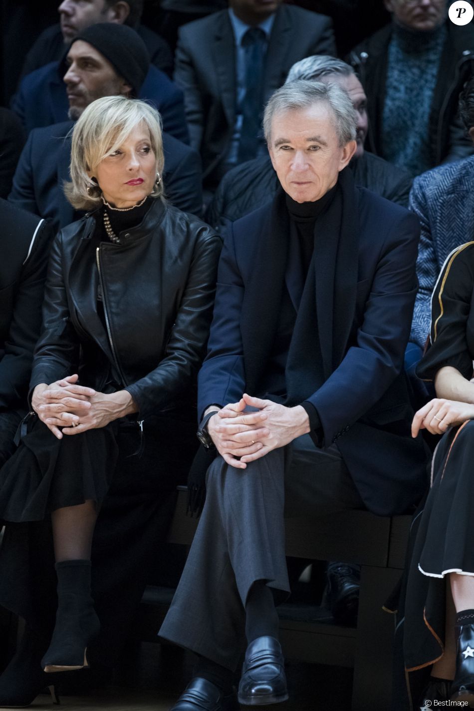 Bernard Arnault Helene Mercier