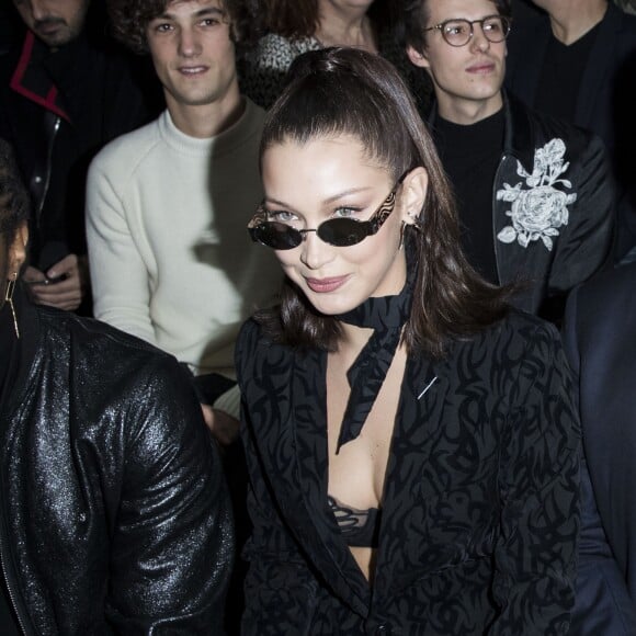 Bella Hadid - Défilé de mode Dior Homme collection Automne/Hiver 2018/2019 à Paris, le 20 janvier 2018. © Olivier Borde/Bestimage