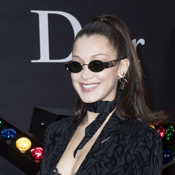 Bella Hadid - Défilé de mode Dior Homme collection Automne/Hiver 2018/2019 à Paris, le 20 janvier 2018. © Olivier Borde/Bestimage