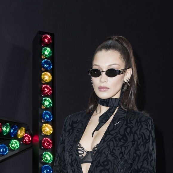 Bella Hadid - Défilé de mode Dior Homme collection Automne/Hiver 2018/2019 à Paris, le 20 janvier 2018. © Olivier Borde/Bestimage