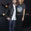 Nicolas Duvauchelle et sa compagne Anouchka Alsif - Défilé de mode Dior Homme collection Automne/Hiver 2018/2019 à Paris, le 20 janvier 2018. © Olivier Borde/Bestimage