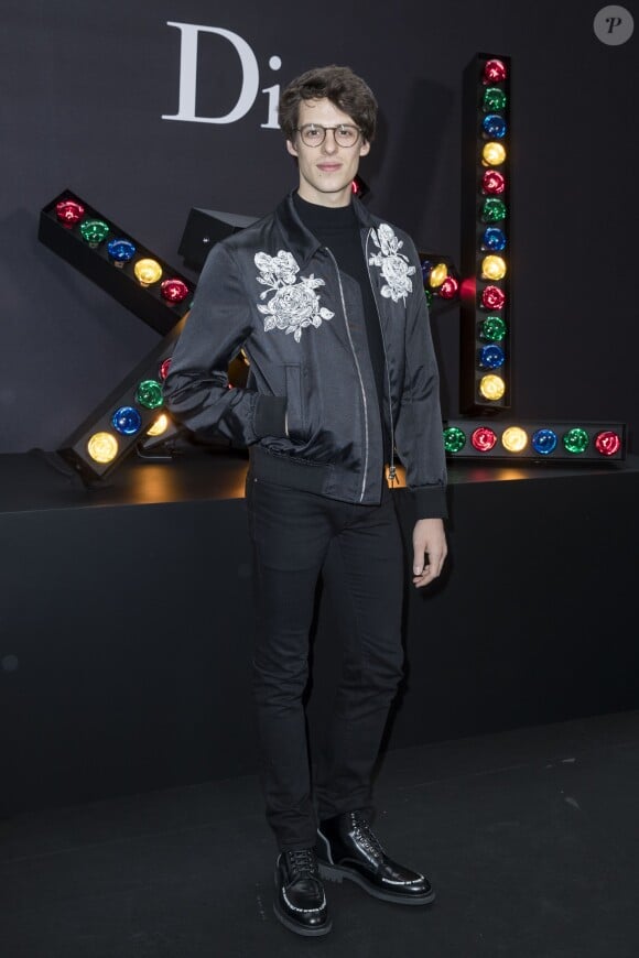 Germain Louvet - Défilé de mode Dior Homme collection Automne/Hiver 2018/2019 à Paris, le 20 janvier 2018. © Olivier Borde/Bestimage