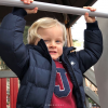 La princesse Charlene de Monaco a publié le 21 janvier 2018 sur son compte Instagram des photos de ses enfants le prince Jacques et la princesse Gabriella prises lors d'une "matinée fun" où ils ont joué au square et visité l'exposition Bugatti aux Terrasses de Fontvieille.