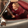 Le prince Jacques de Monaco au volant d'une vieille Bugatti. La princesse Charlene de Monaco a publié le 21 janvier 2018 sur son compte Instagram des photos de ses enfants le prince Jacques et la princesse Gabriella prises lors d'une "matinée fun" où ils ont joué au square et visité l'exposition Bugatti aux Terrasses de Fontvieille.