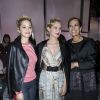 Marion Cotillard, Diane Kruger et Roberta Armani - Défilé Giorgio Armani Privé, collection Haute Couture printemps-été 2018 au Théâtre National de Chaillot. Paris, le 23 janvier 2018. © Olivier Borde / Bestimage