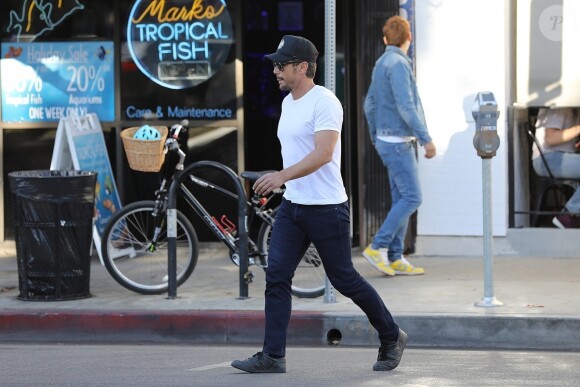 Exclusif - James Franco est allé déjeuner avec Jeff Garlin au restaurant Joan's à Studio City, le 23 janvier 2018.
