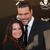 Holly Marie Combs et son fiancé Mike à la soirée de gala du 40e anniversaire de Sea Shepherd à Los Angeles, le 10 juin 2017.