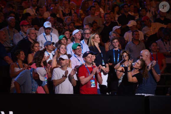 Roger Federer a remporté son 20e titre du Grand Chelem en battant Martin Cilic à l'Open d'Australie, Melbourne le 28 janvier 2018.