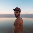   Bastien Grimal, ex-candidat de "Secret Story 10", à la mer Morte. © Thomas J. Serer / Instagram Jesusance  
