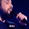 Aliel dans "The Voice 7" sur TF1 le 3 février 2018.