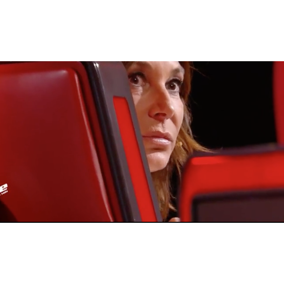 Zazie vexée dans "The Voice 7" sur TF1 le 3 février 2018.