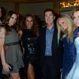 Simon Fuller, Melanie Brown, Geri Halliwell, Emma Bunton, Melanie Chisholm - Premiere de la comedie musicale des Spice Girls 'The Viva Forever' a Londres le 11 Decembre 2012.