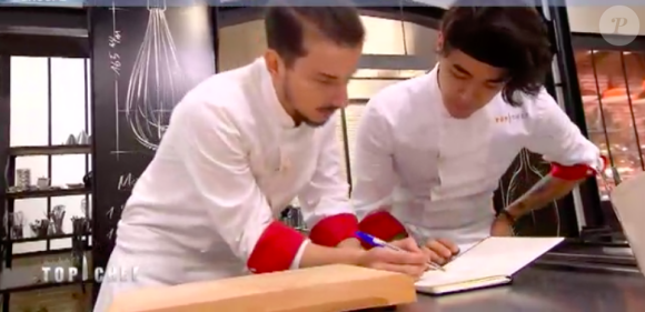 Clément et Geoffrey dans Top Chef 2018 sur M6 le 14 février.