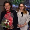 La princesse Stéphanie de Monaco et sa fille Camille Gottlieb ont remis le 18 novembre 2017 des colis gourmands pour les fêtes de fin d'année aux aînés de la principauté, au Foyer Rainier-III. © Bruno Bebert/Bestimage