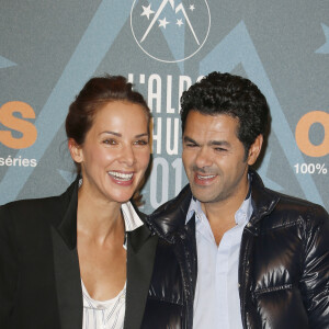 Jamel Debbouze et Mélissa Theuriau - Soirée de clôture au palais des sports - 19ème festival international du film de comédie de l'Alpe d'Huez 2016.