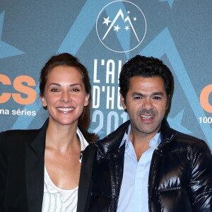 Jamel Debbouze et sa femme Mélissa Theuriau lors de la cérémonie de clôture du 19e Festival International du film de Comédie de l'Alpe d'Huez, le 16 janvier 2016.© Dominique Jacovides/Bestimage