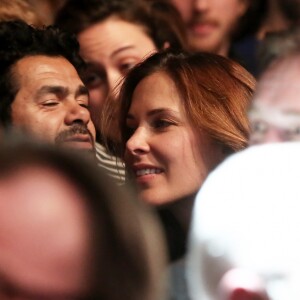 Jamel Debbouze et sa femme Melissa Theuriau assistent à la soirée d'ouverture du 19e Festival International du film de Comédie de l'Alpe d'Huez le 13 janvier 2016. © Dominique Jacovides/Bestimage