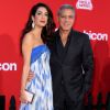 Amal Alamuddin Clooney et son mari George Clooney à la première de 'Suburbicon' au théâtre Regency Village à Westwood, le 22 octobre 2017 © AdMedia via Zuma/Bestimage