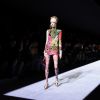 Défilé de mode Tom Ford, collection prêt-à-porter automne-hiver 2018-2019 lors de la Fashion Week de New York, le 8 février 2018.