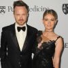 Aaron Paul et sa femme Lauren Paul à la soirée caritative Sean Parker (The Parker Institute for Cancer Immunotherapy) à Beverly Hills, le 13 avril © Birdie Thompson/AdMedia via Bestimage