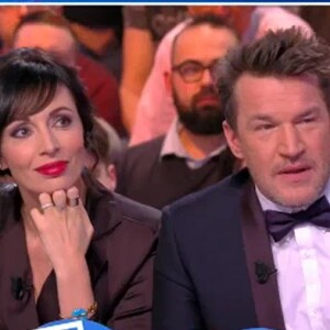 Géraldine Maillet et Benjamin Castaldi - "TPMP", 9 février 2018, C8